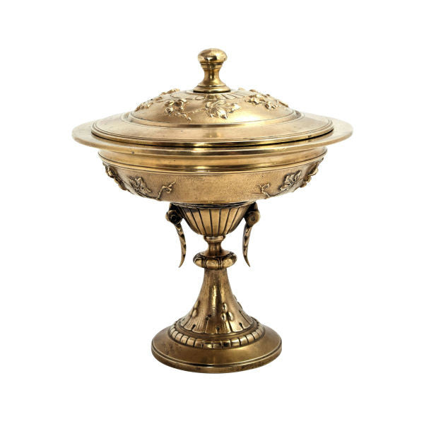 French bronze tazza