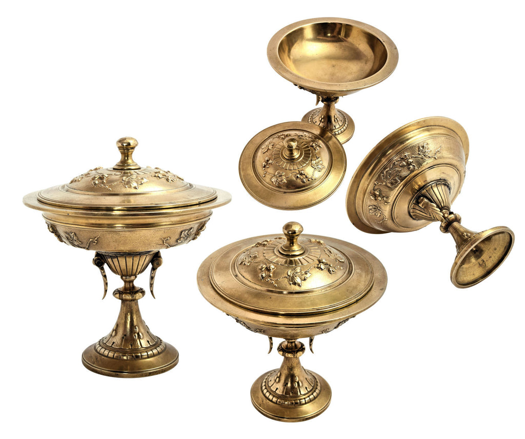 French bronze tazza