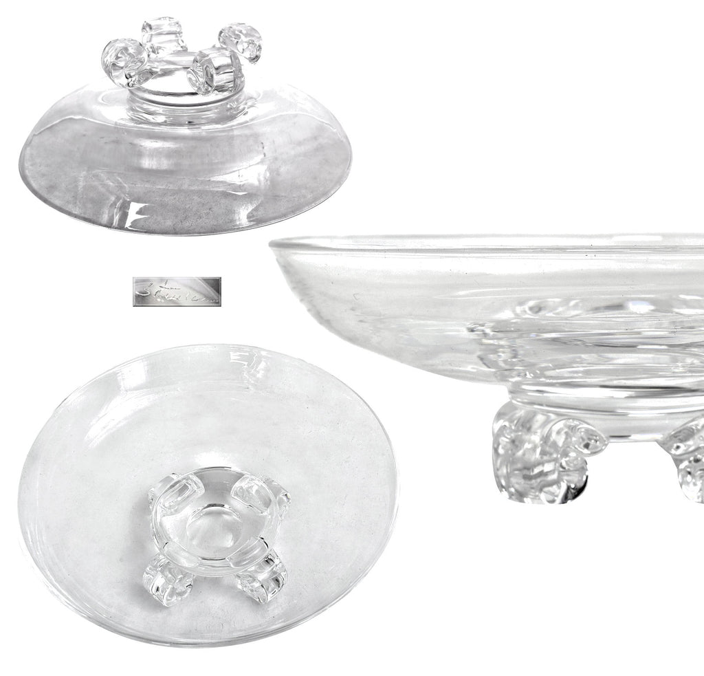 Steuben low footed bowl