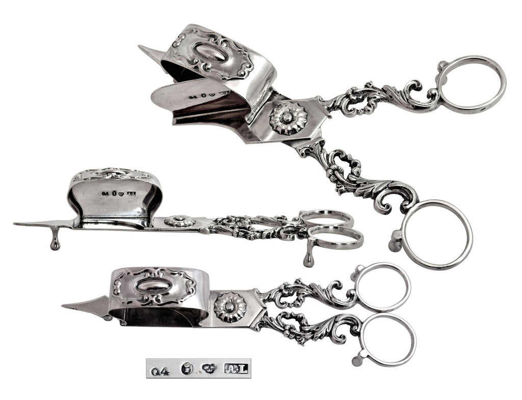 Swedish silver wick trimmer