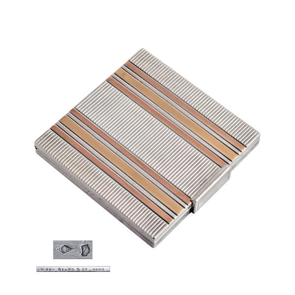 Kirby and Beard silver ladies compact