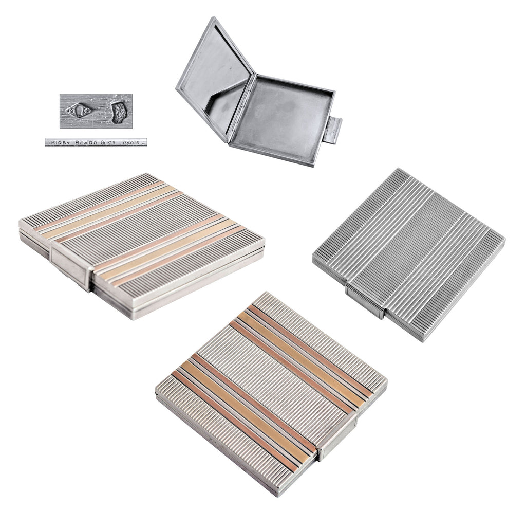 Kirby and Beard silver ladies compact