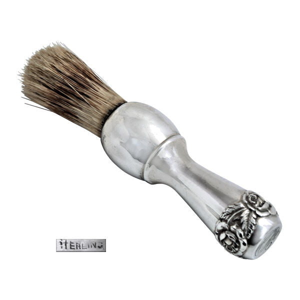 Sterling silver shaving brush