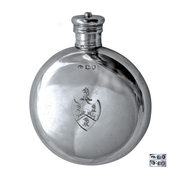 William Summers silver scent flask