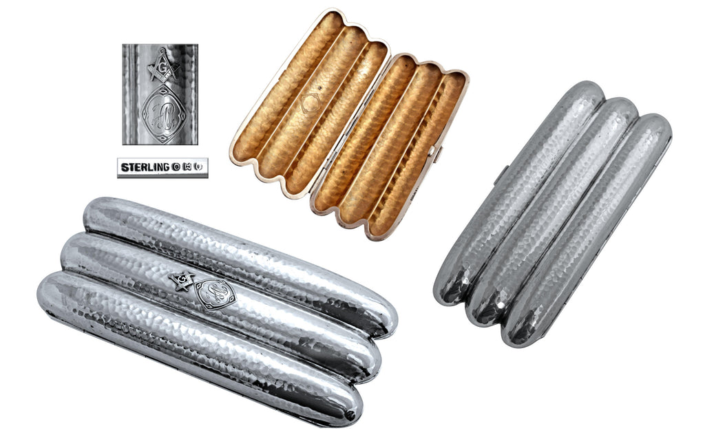 G.H. French & Co. silver cigar case