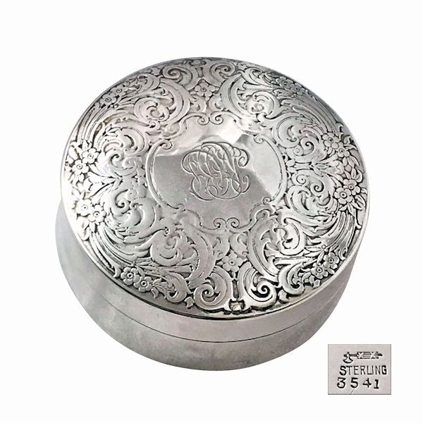 William B. Kerr silver box