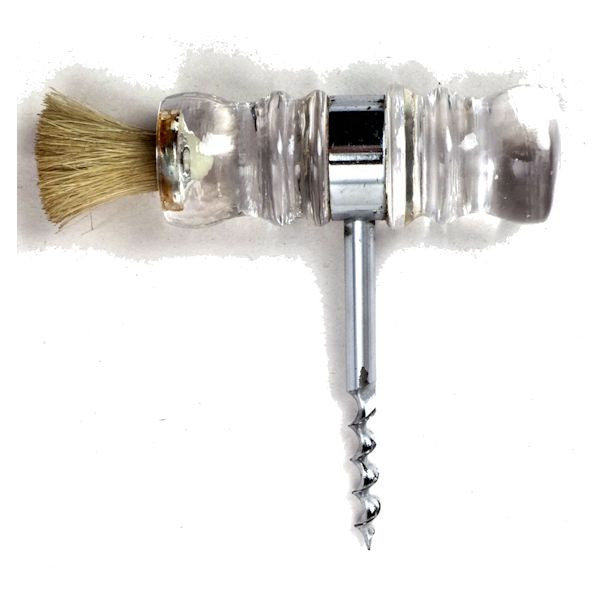 Swedish glass corkscrew