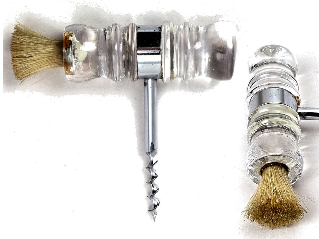 Swedish glass corkscrew