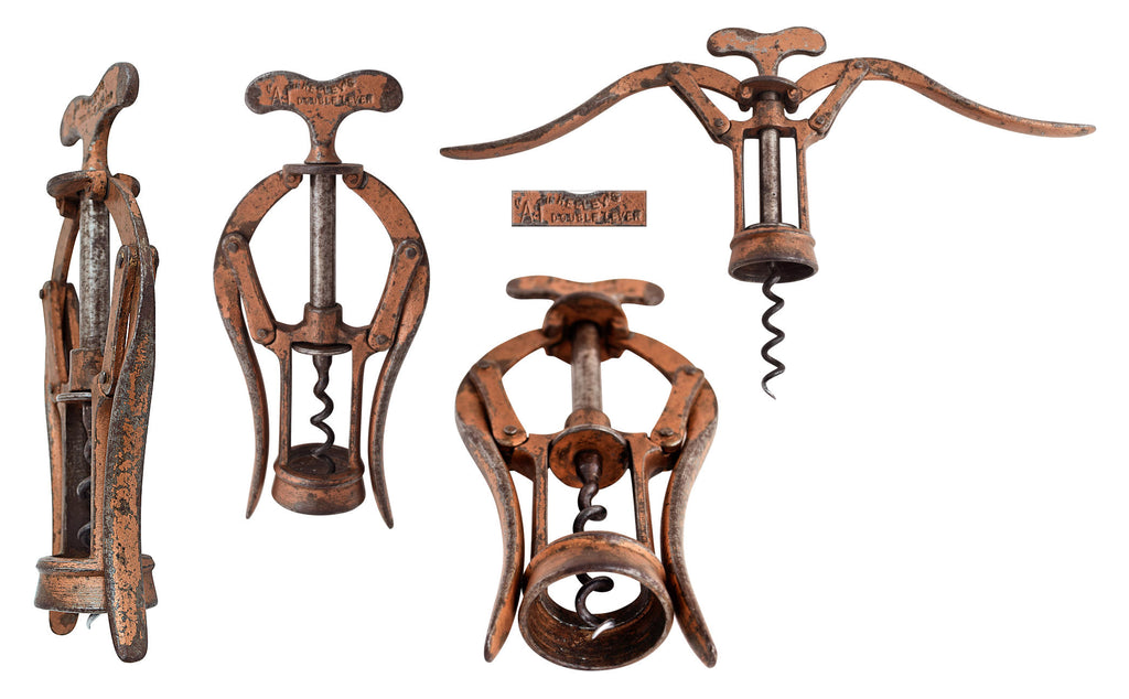 Heeley's double lever corkscrew