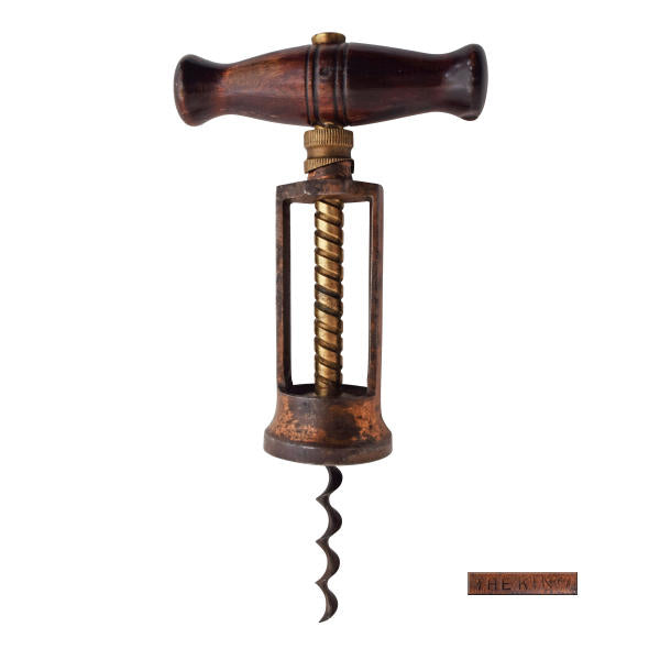 "The King" patent corkscrew