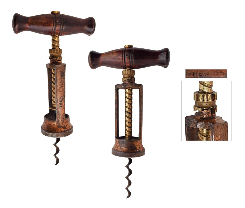 "The King" patent corkscrew