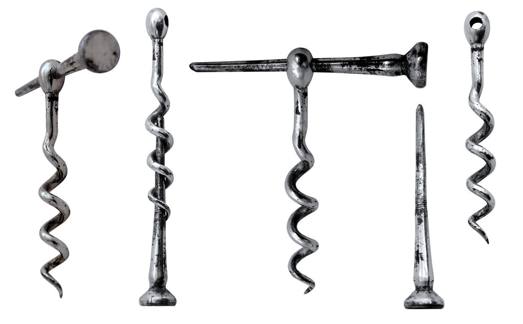 Left-handed peg & worm corkscrew
