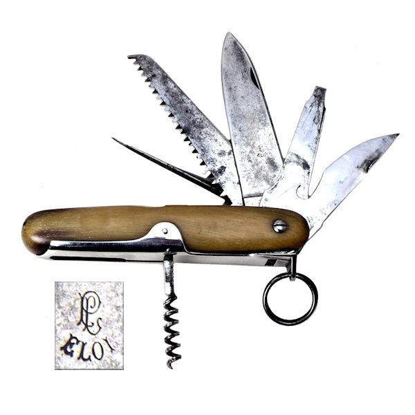 Multiblade clasp knife