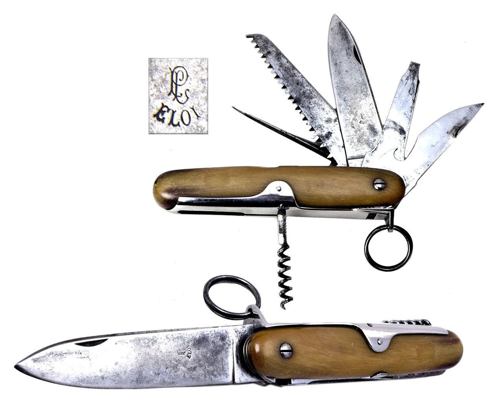 Multiblade clasp knife