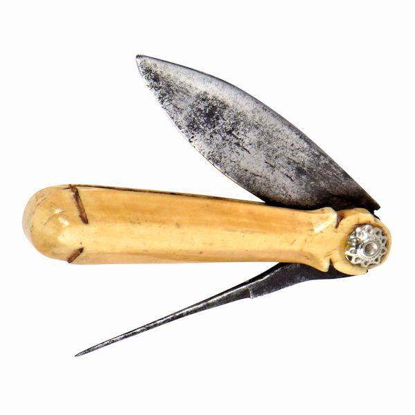Ivory coir knife