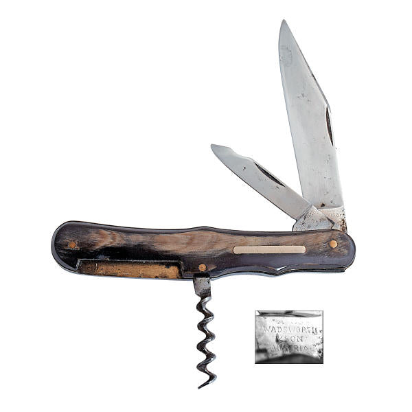 Austrian horn multiblade knife