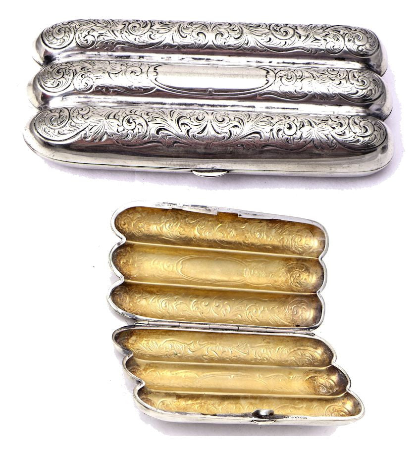 Victorian cigar case