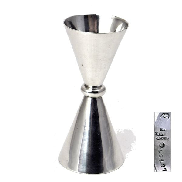 Silver double jigger