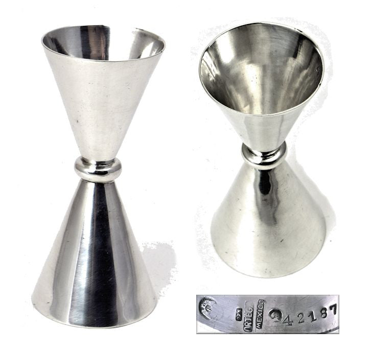 Silver double jigger