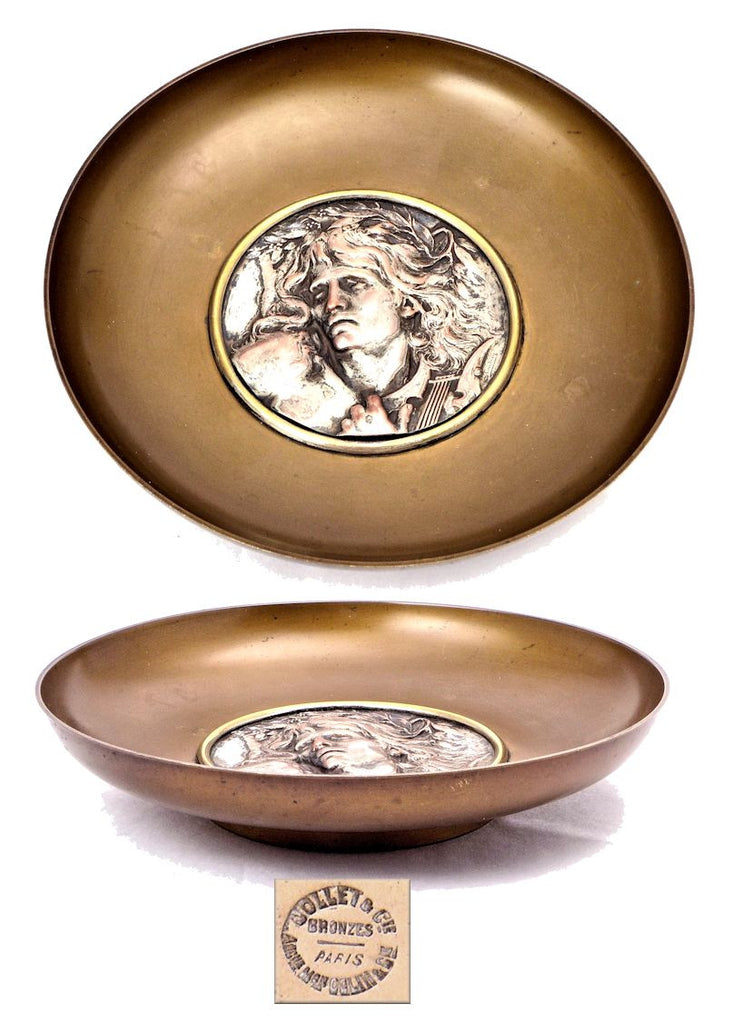 Orpheus bronze dish