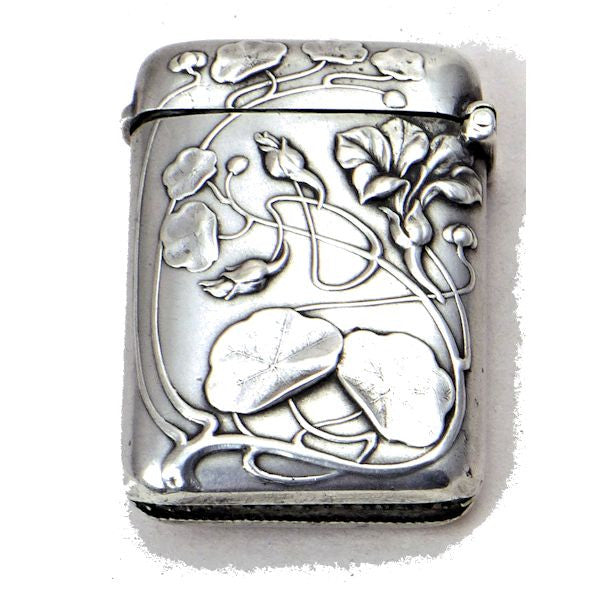 Silver lilies match safe