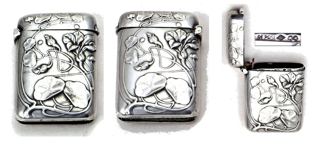 Silver lilies match safe