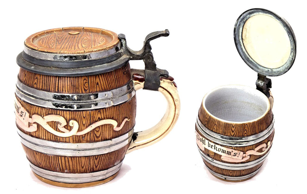 JW Remy barrel stein
