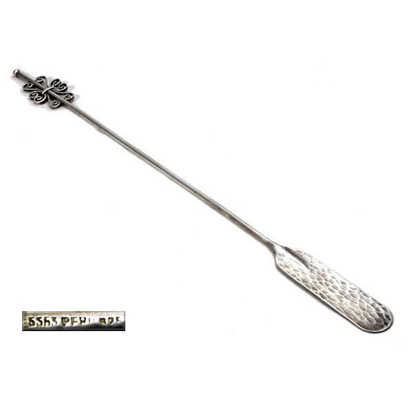 Silver cocktail paddle