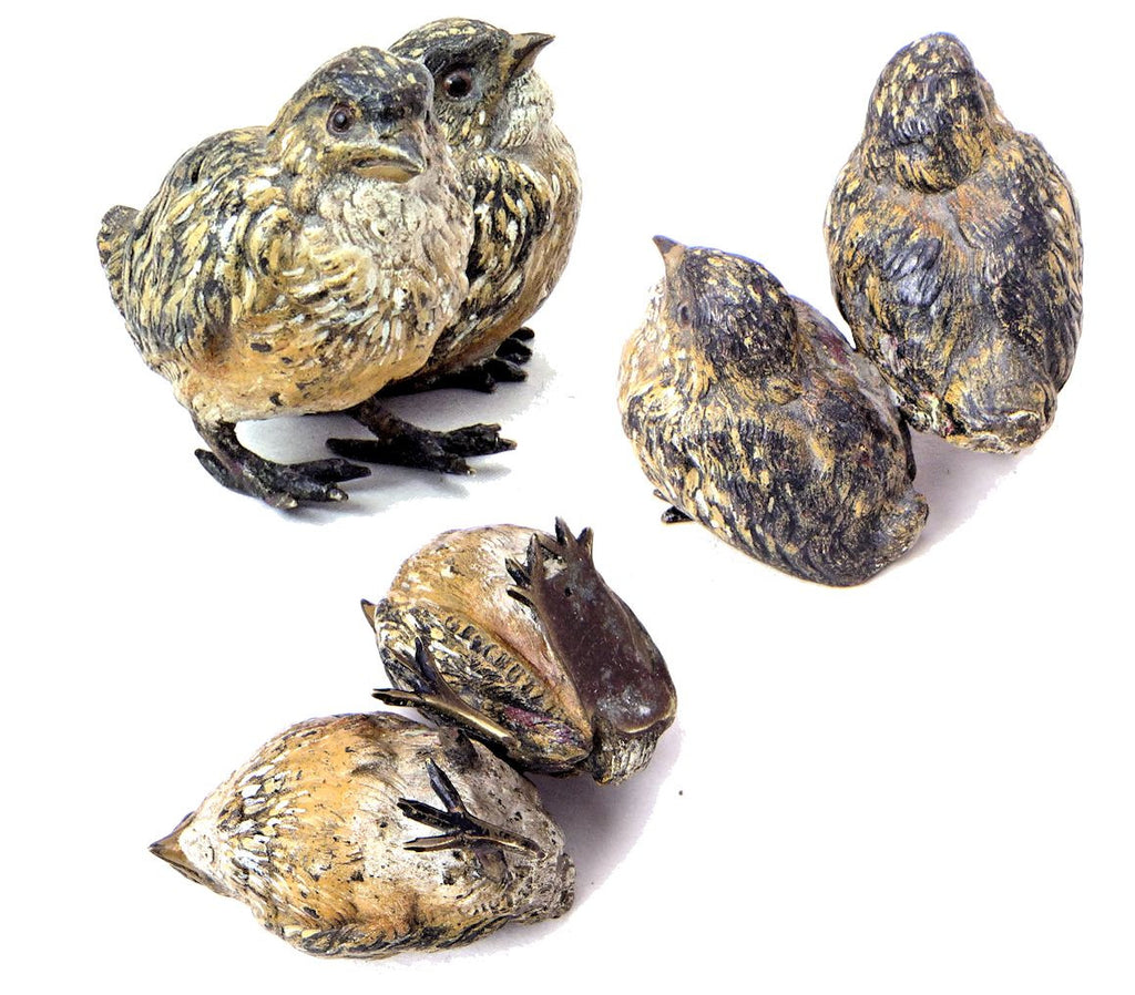Vienna bronze sparrows