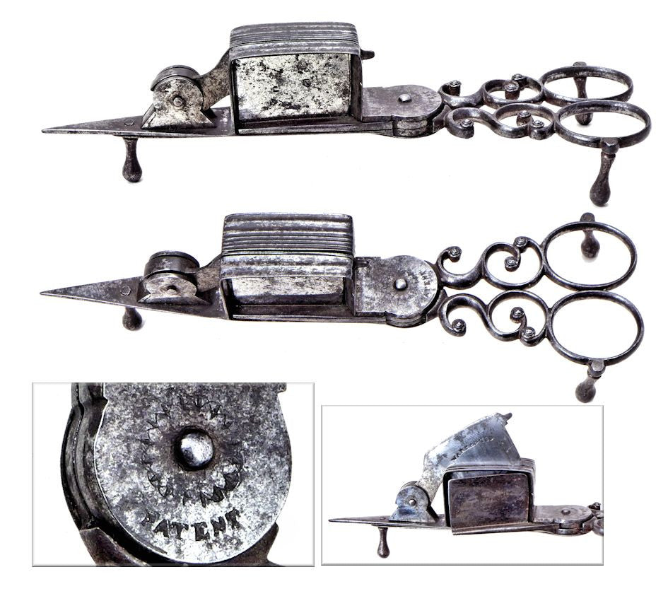 Patented wick trimmer