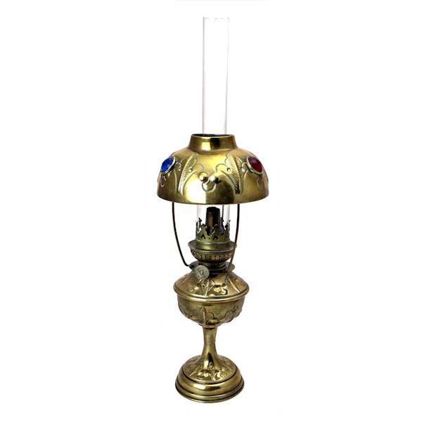 French oil lamp