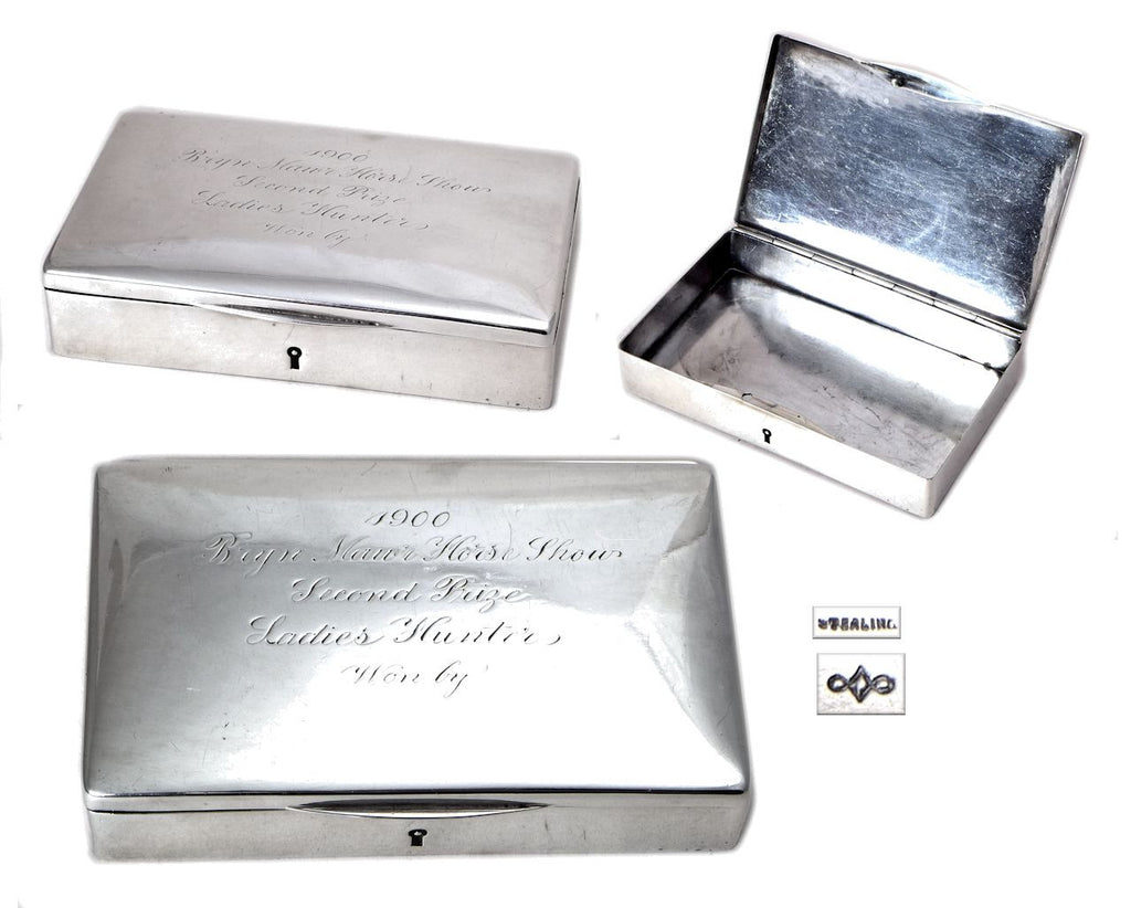 Sterling silver box