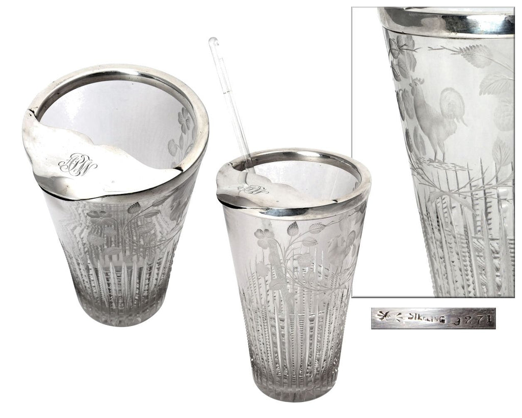 Rooster Martini pitcher