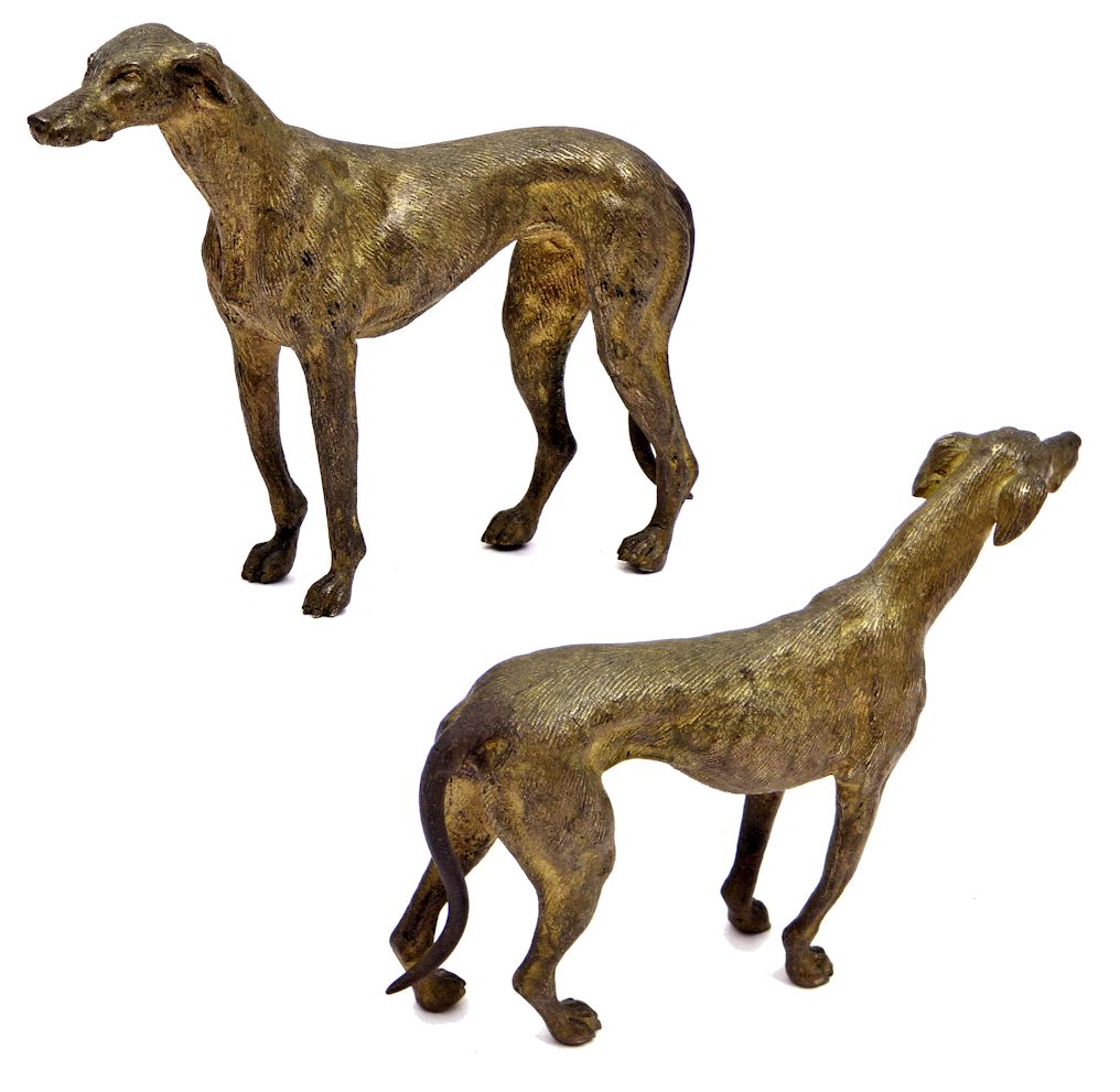 Vienna bronze greyhound