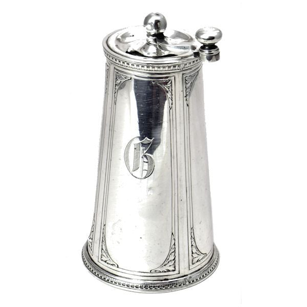 Silver peppermill