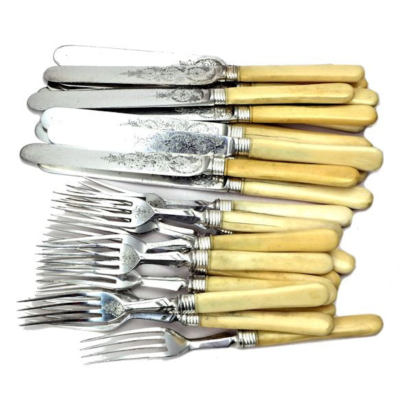 Sheffield luncheon set