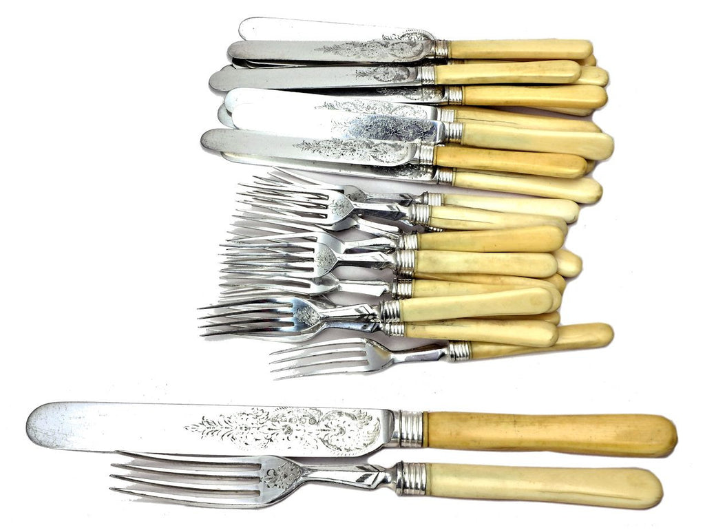 Sheffield luncheon set