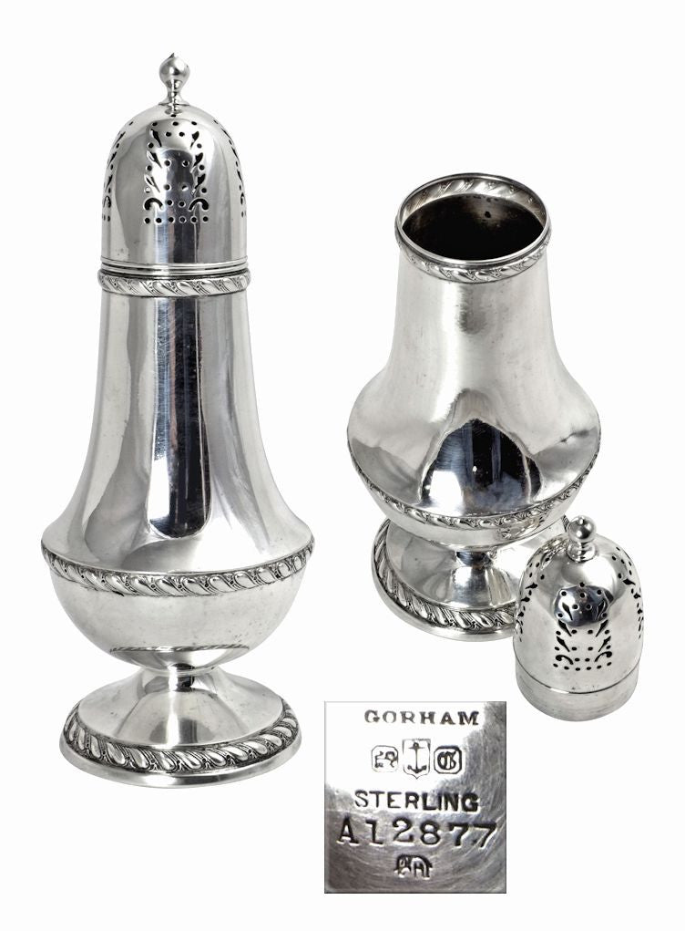 Gorham silver muffineer