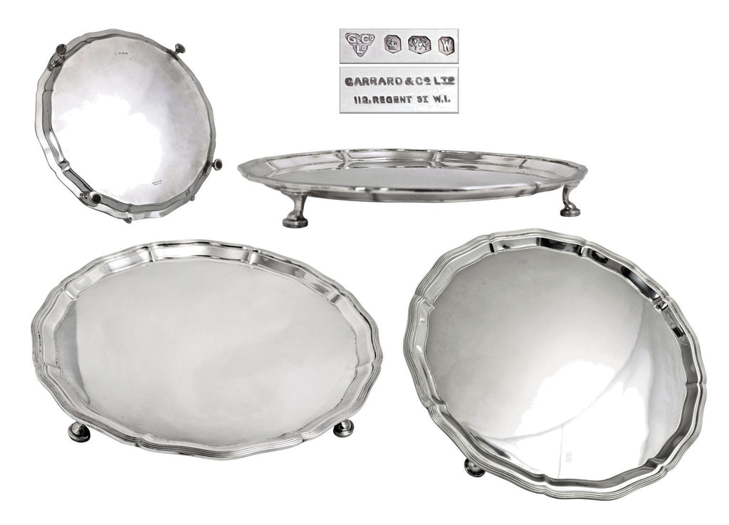 Garrard & Co sterling silver salver