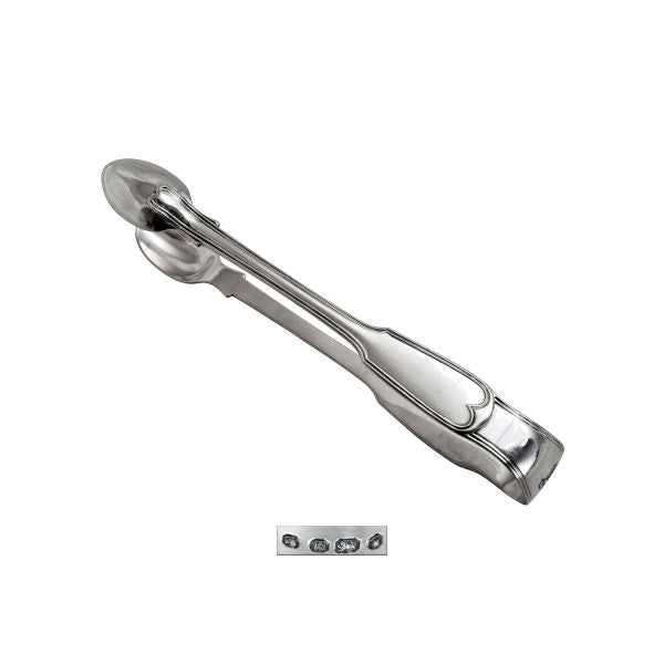 William Fielder 1843 silver tongs