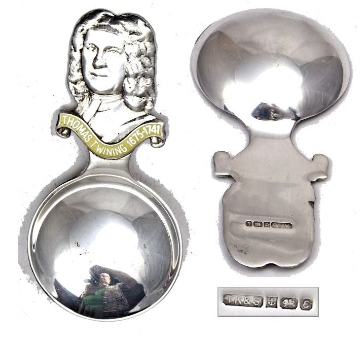Twinings silver tea caddy spoon