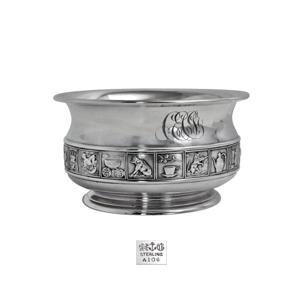 Gorham sterling infant bowl
