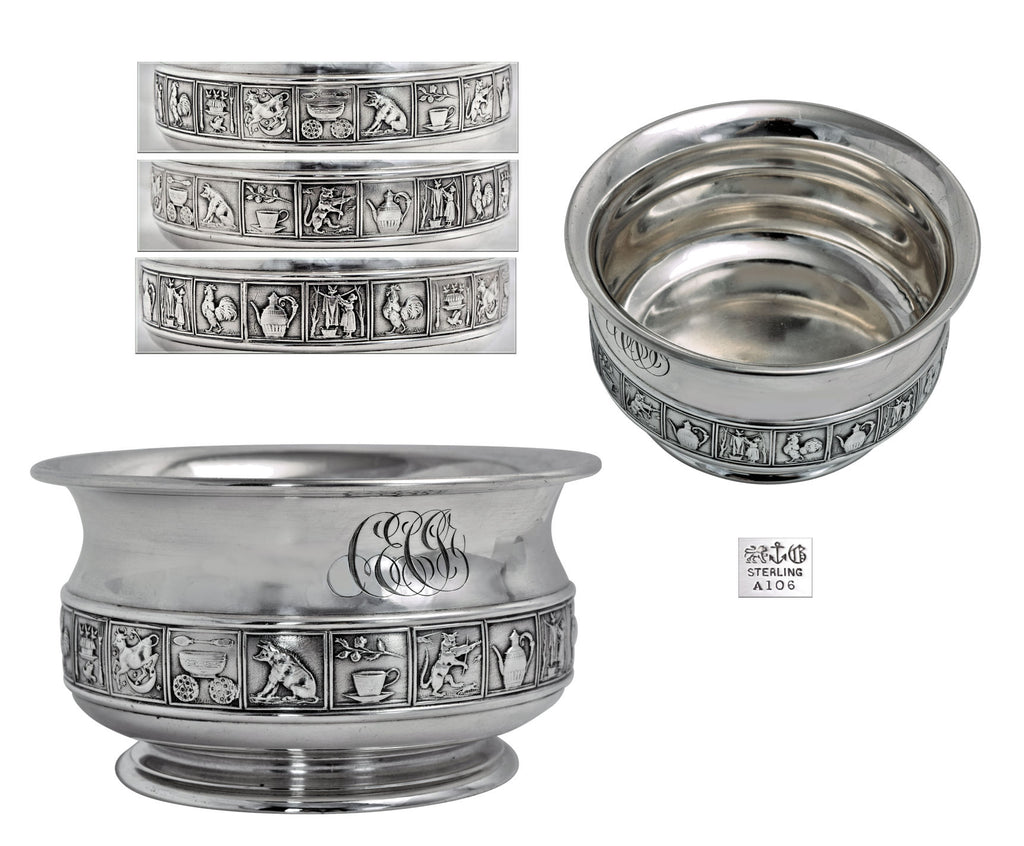 Gorham sterling infant bowl