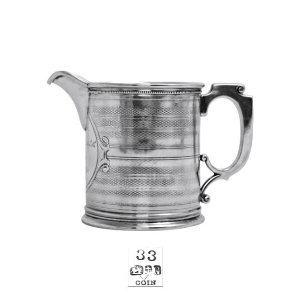 Gorham coin silver creamer