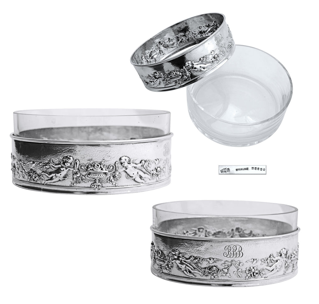 Gorham silver cherubs bowl