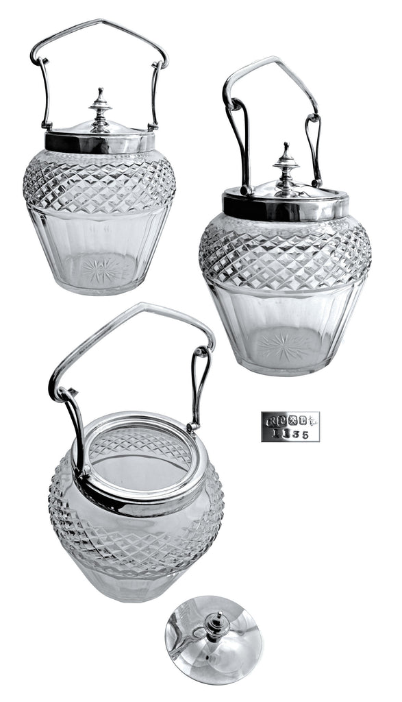 Robert Pringle & Co. biscuit barrel