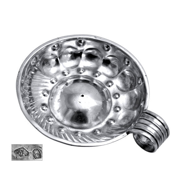 French silver wine taster