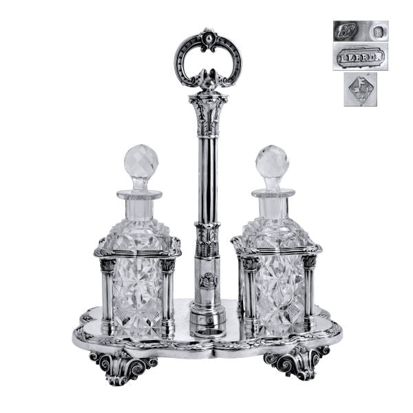 Marc Augustin Lebrun silver decanter set