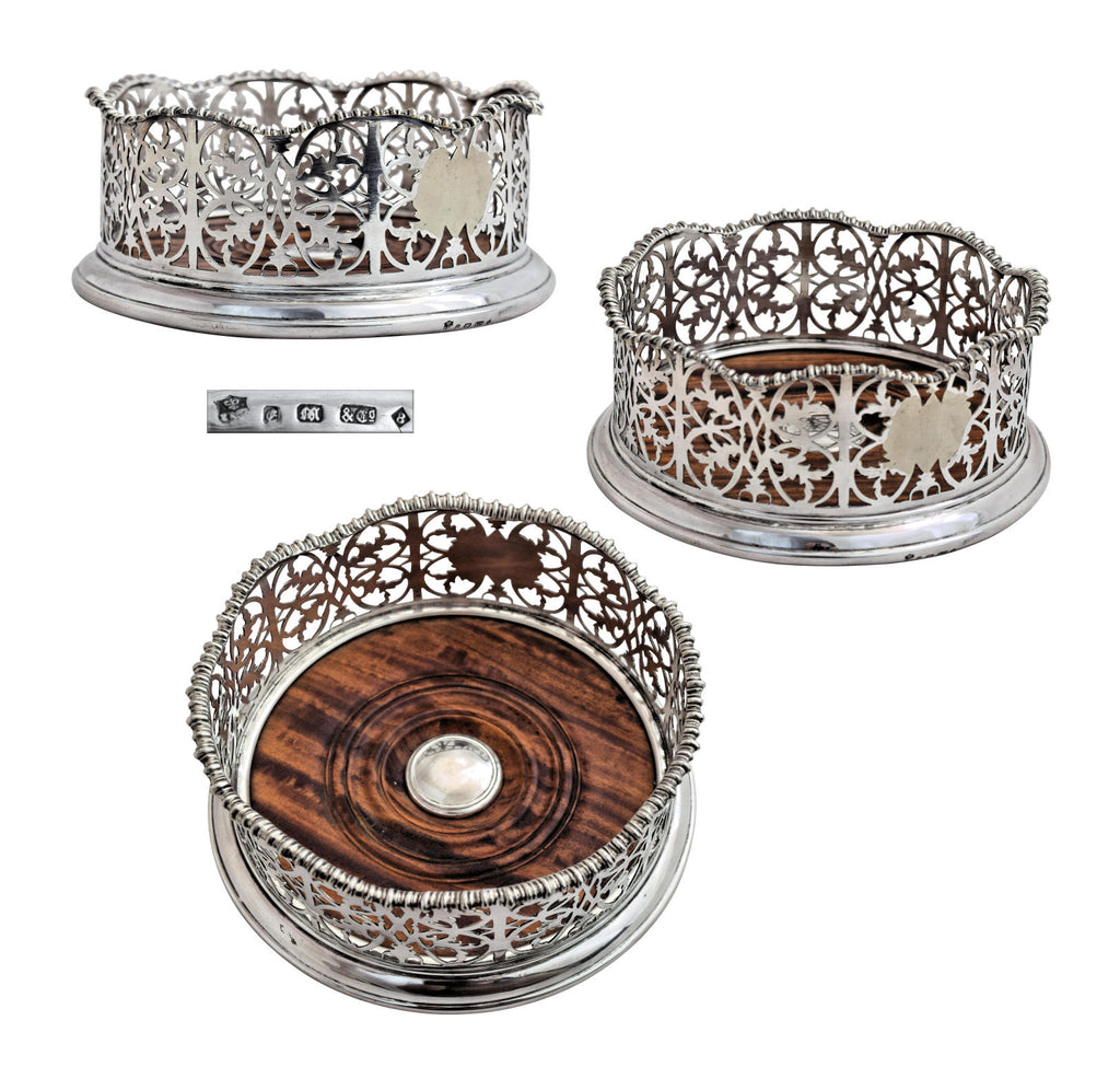 Elkington & Co wine coaster