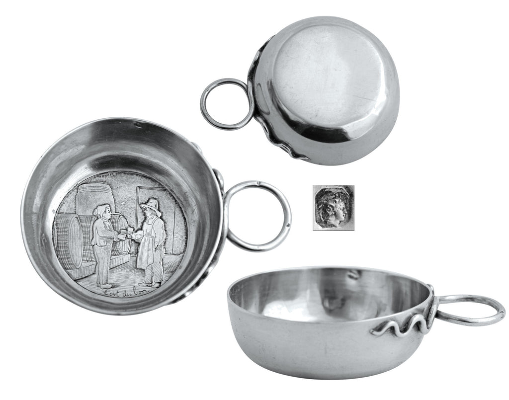 Albert Tissier silver wine taster